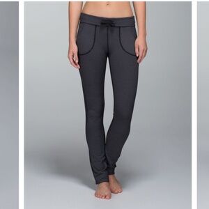 Lululemon Skinny Will Pant (Print) Black White